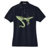 Women's Heavyweight Cotton Pique Polo Thumbnail