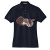 Women's Heavyweight Cotton Pique Polo Thumbnail