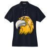 Women's Heavyweight Cotton Pique Polo Thumbnail