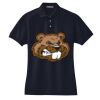 Women's Heavyweight Cotton Pique Polo Thumbnail