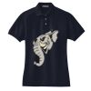 Women's Heavyweight Cotton Pique Polo Thumbnail