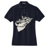 Women's Heavyweight Cotton Pique Polo Thumbnail