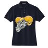 Women's Heavyweight Cotton Pique Polo Thumbnail
