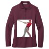 Women's Silk Touch Long Sleeve Polo Thumbnail