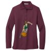 Women's Silk Touch Long Sleeve Polo Thumbnail