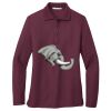 Women's Silk Touch Long Sleeve Polo Thumbnail
