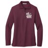 Women's Silk Touch Long Sleeve Polo Thumbnail