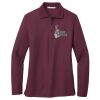 Women's Silk Touch Long Sleeve Polo Thumbnail