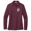 Women's Silk Touch Long Sleeve Polo Thumbnail