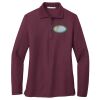 Women's Silk Touch Long Sleeve Polo Thumbnail