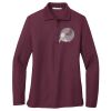 Women's Silk Touch Long Sleeve Polo Thumbnail