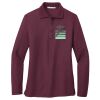 Women's Silk Touch Long Sleeve Polo Thumbnail