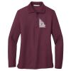 Women's Silk Touch Long Sleeve Polo Thumbnail