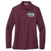 Women's Silk Touch Long Sleeve Polo Thumbnail