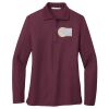 Women's Silk Touch Long Sleeve Polo Thumbnail