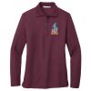 Women's Silk Touch Long Sleeve Polo Thumbnail