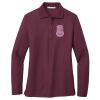 Women's Silk Touch Long Sleeve Polo Thumbnail