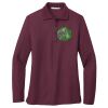 Women's Silk Touch Long Sleeve Polo Thumbnail