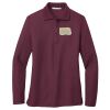 Women's Silk Touch Long Sleeve Polo Thumbnail