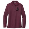 Women's Silk Touch Long Sleeve Polo Thumbnail