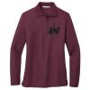 Women's Silk Touch Long Sleeve Polo Thumbnail