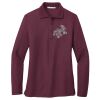 Women's Silk Touch Long Sleeve Polo Thumbnail