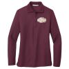 Women's Silk Touch Long Sleeve Polo Thumbnail