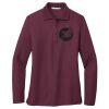 Women's Silk Touch Long Sleeve Polo Thumbnail