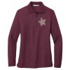 Women's Silk Touch Long Sleeve Polo Thumbnail