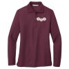 Women's Silk Touch Long Sleeve Polo Thumbnail