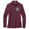 Women's Silk Touch Long Sleeve Polo Thumbnail