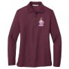 Women's Silk Touch Long Sleeve Polo Thumbnail