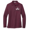 Women's Silk Touch Long Sleeve Polo Thumbnail