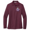 Women's Silk Touch Long Sleeve Polo Thumbnail