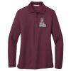 Women's Silk Touch Long Sleeve Polo Thumbnail