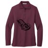 Women's Silk Touch Long Sleeve Polo Thumbnail